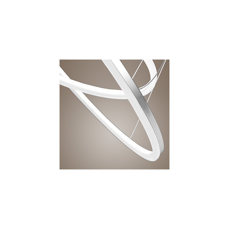 Modern Design Pendant Light 4High Quality Acrylic Double Ring Fit