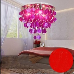 Warm Crystal Ceiling Lamp Shell