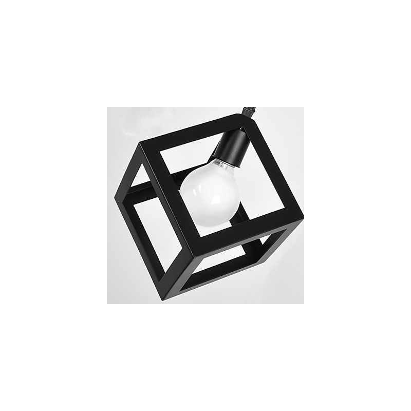 Retro Mini Style Painting Metal Pendant Light