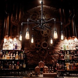 Retro Metal Ceiling Light Cafe