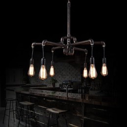 Retro Metal Ceiling Light Cafe