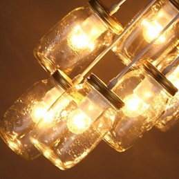 Creative Wishing Bottle Glass Sweet Children Three Droplight Lamp