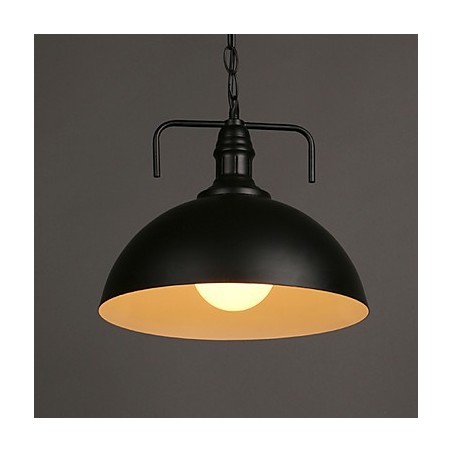 Nordic American Country Industrial Semicircle Fashion Wrought Iron Single Head Droplight