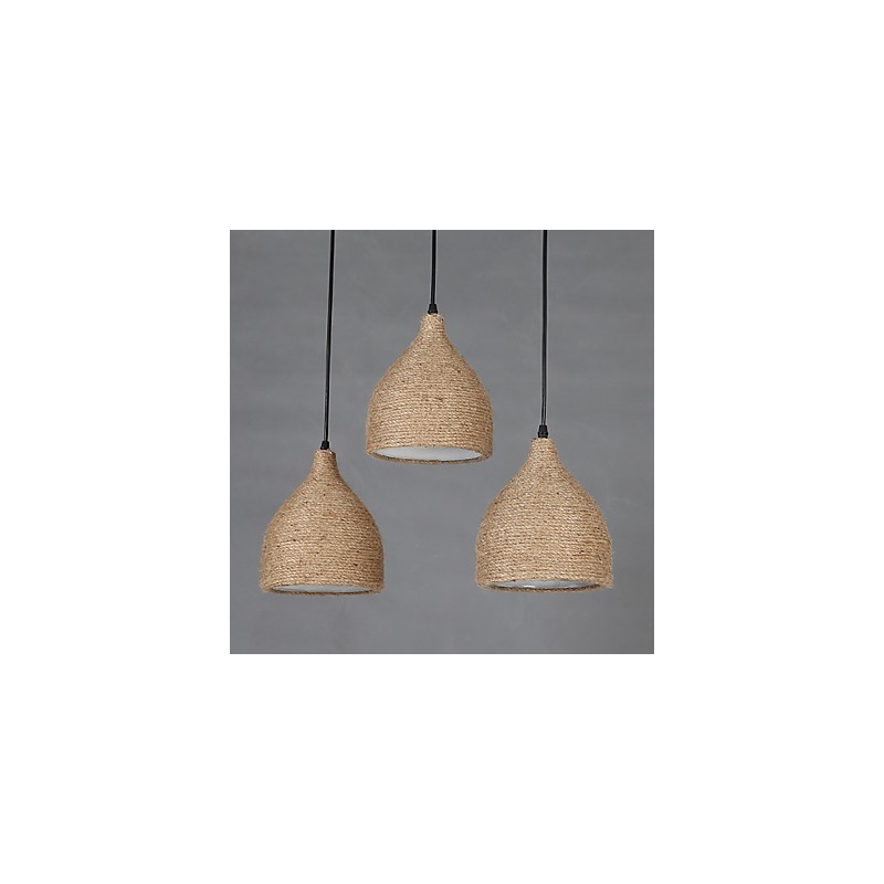 Country Lofts Restoring Ancient Ways Hemp Rope Single Head Small Droplight Lamp