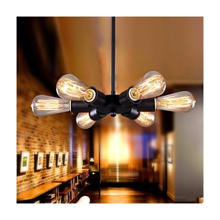 American Country Industrial Wind Six Head Ferris Wheel Droplight