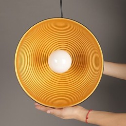 Creative Lamp Round Chimney Droplight Wrought Iron Character Meals Chandelier Black And White