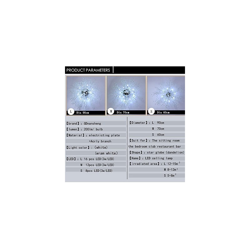 G4 Mitated Crystal Lamp Pendant Light Stainless Steel Dia 90CM