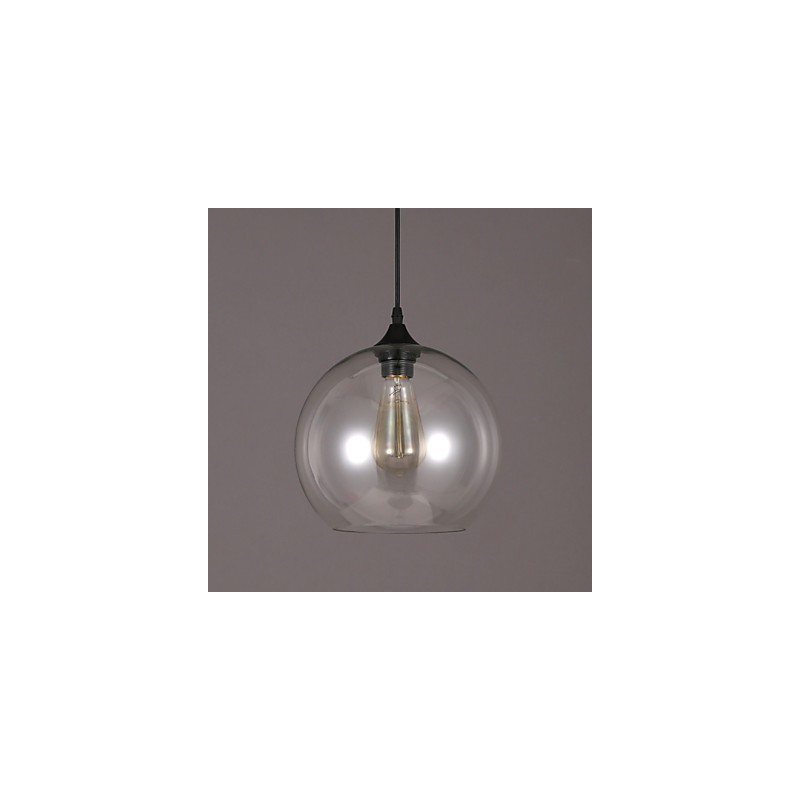 American Creative Nordic Contracted Rural Glass Ball Single Head Droplight Lanp