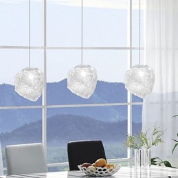 Contemporary And Contracted Art Glass Irregular Meals Chandelier Ice Crystal Chandelier