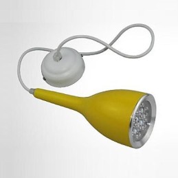 Modern Contemporary Globe Painting Metal Pendant Light