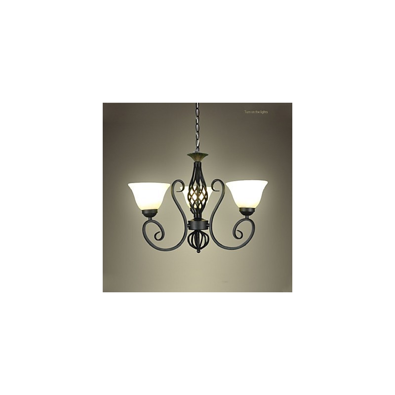 Jane The Chandelier Is Contracted Wrought Iron Creative European Style Decorative Lighting Lamps