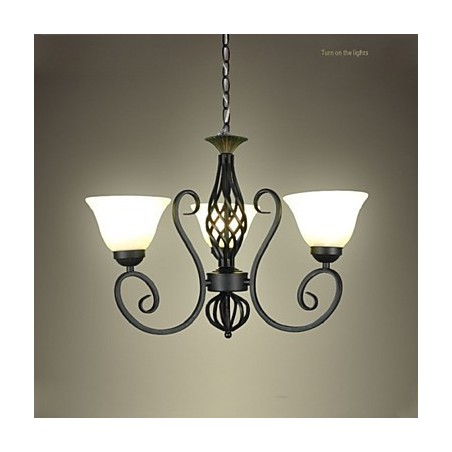 Jane The Chandelier Is Contracted Wrought Iron Creative European Style Decorative Lighting Lamps