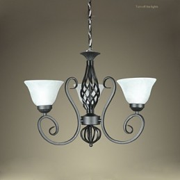 Jane The Chandelier Is Contracted Wrought Iron Creative European Style Decorative Lighting Lamps