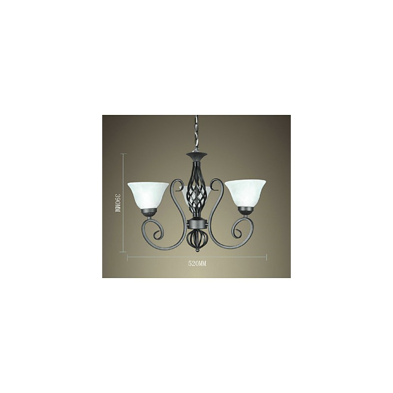 Jane The Chandelier Is Contracted Wrought Iron Creative European Style Decorative Lighting Lamps