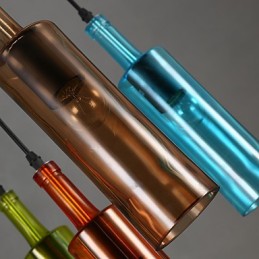 Diffuse Light Color Restoring Ancient Ways Bottle Droplight Pendant Light