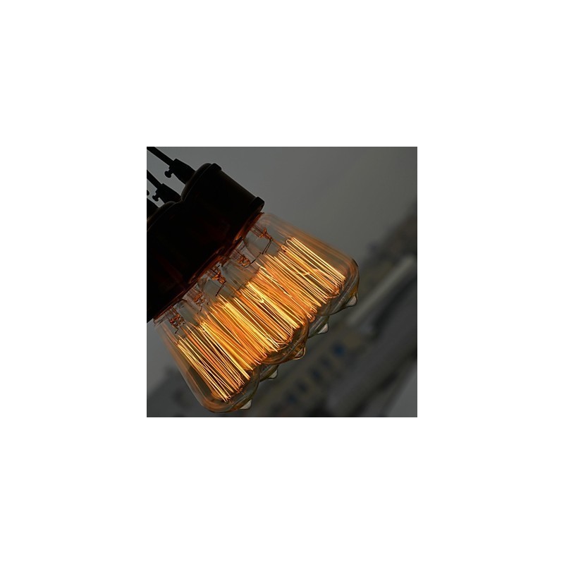 Country Electroplated Metal Flush Mount