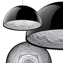 Modern Contemporary Bowl Mini Style Painting Pendant Light