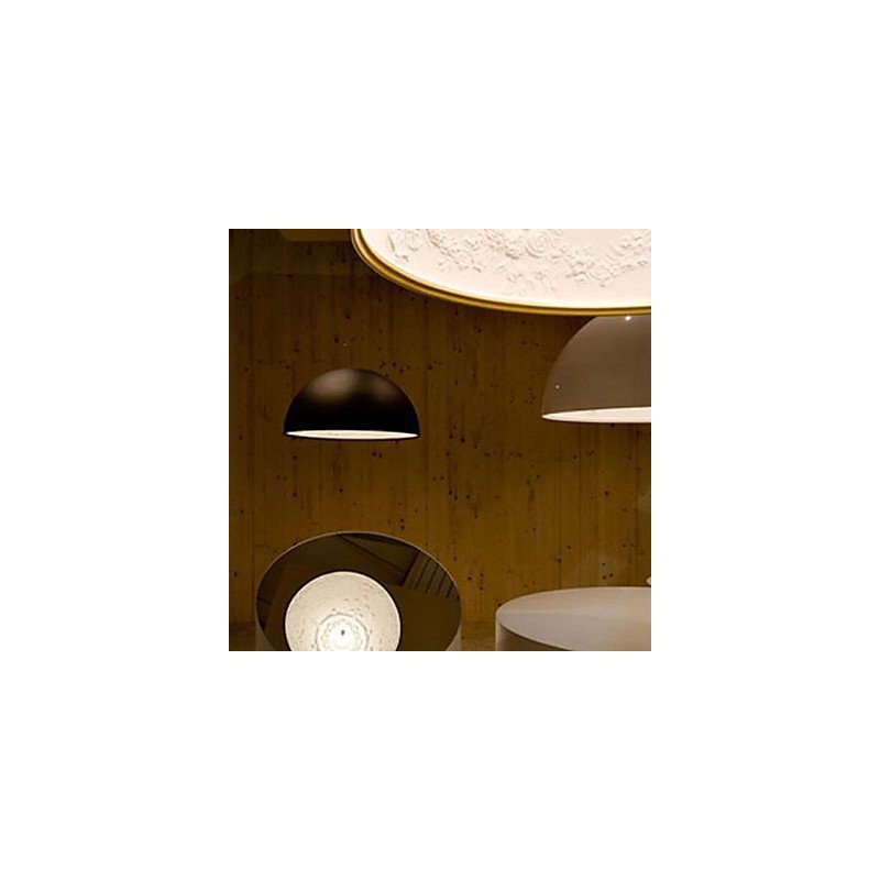 Modern Contemporary Bowl Mini Style Painting Pendant Light