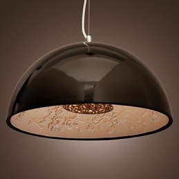 Modern Contemporary Bowl Mini Style Painting Pendant Light