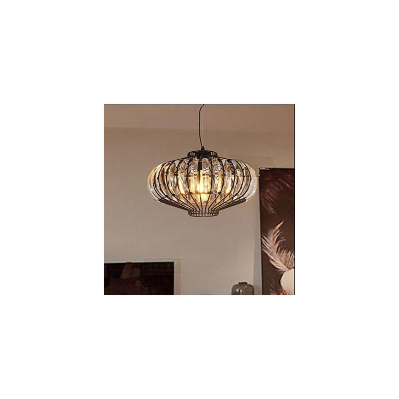 Simple Crystal Chandelier Chandelier Iron Art Creative