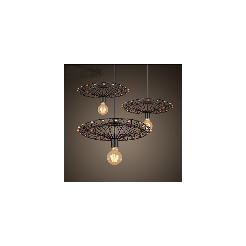 American Country Iron Industry Ferris Wheel Chandelier