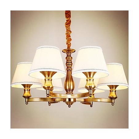 Rustic Lodge Vintage Mini Style Electroplated Metal Chandelier