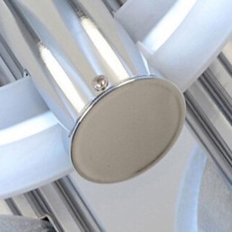 Chandelier Modern Silver 3 Lights