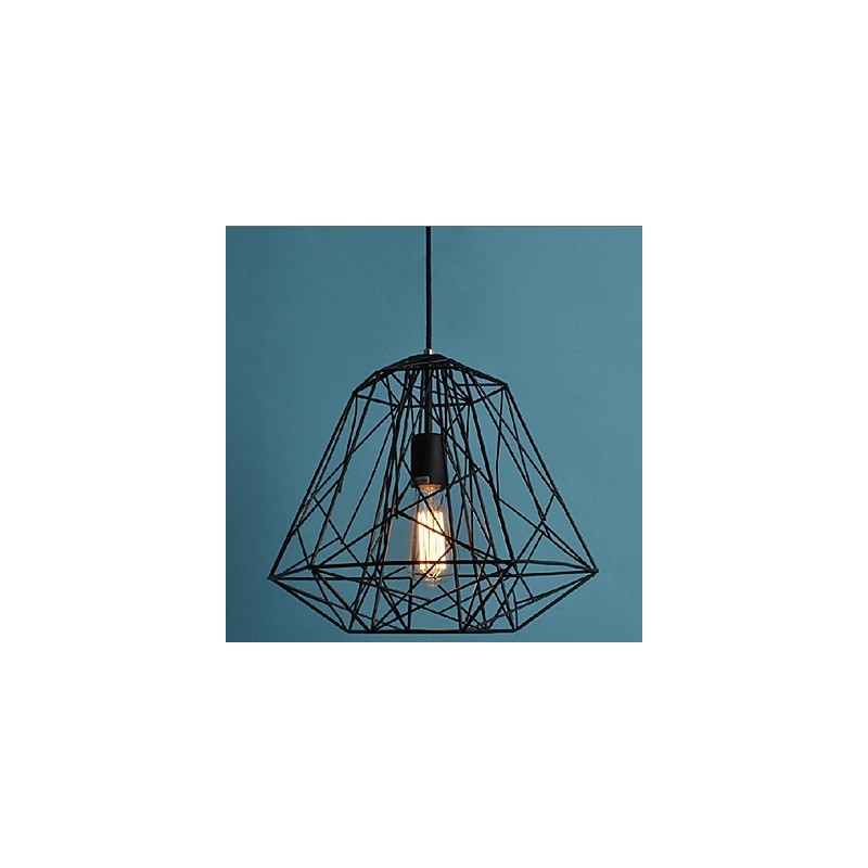 Vintage Retro Painting Metal Pendant Light Garage