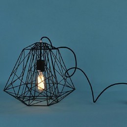 Vintage Retro Painting Metal Pendant Light Garage