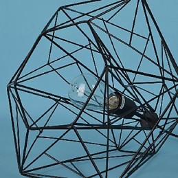 Vintage Retro Painting Metal Pendant Light Garage