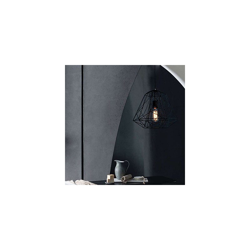 Vintage Retro Painting Metal Pendant Light Garage