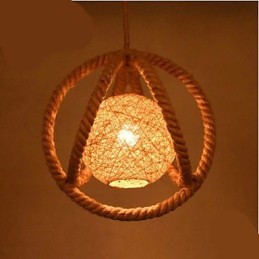 The Chandelier Retro Industrial Wind rope