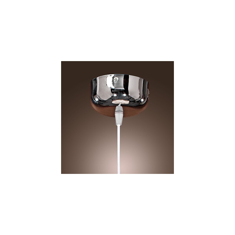 Modern Contemporary Globe Mini Style Chrome Pendant Light