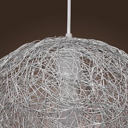 Modern Contemporary Globe Mini Style Chrome Pendant Light