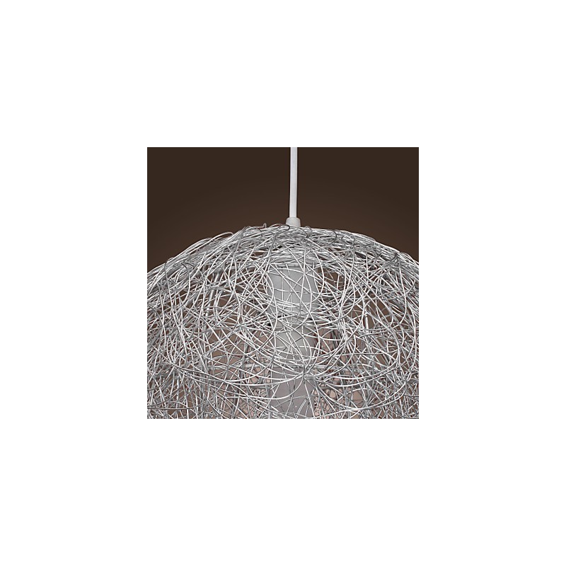 Modern Contemporary Globe Mini Style Chrome Pendant Light