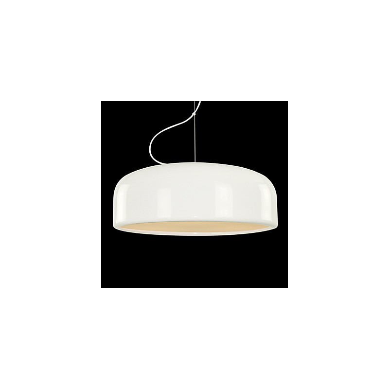 Retro Bowl Painting Pendant Light
