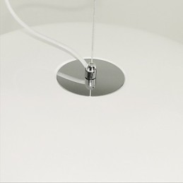 Retro Bowl Painting Pendant Light