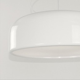 Retro Bowl Painting Pendant Light