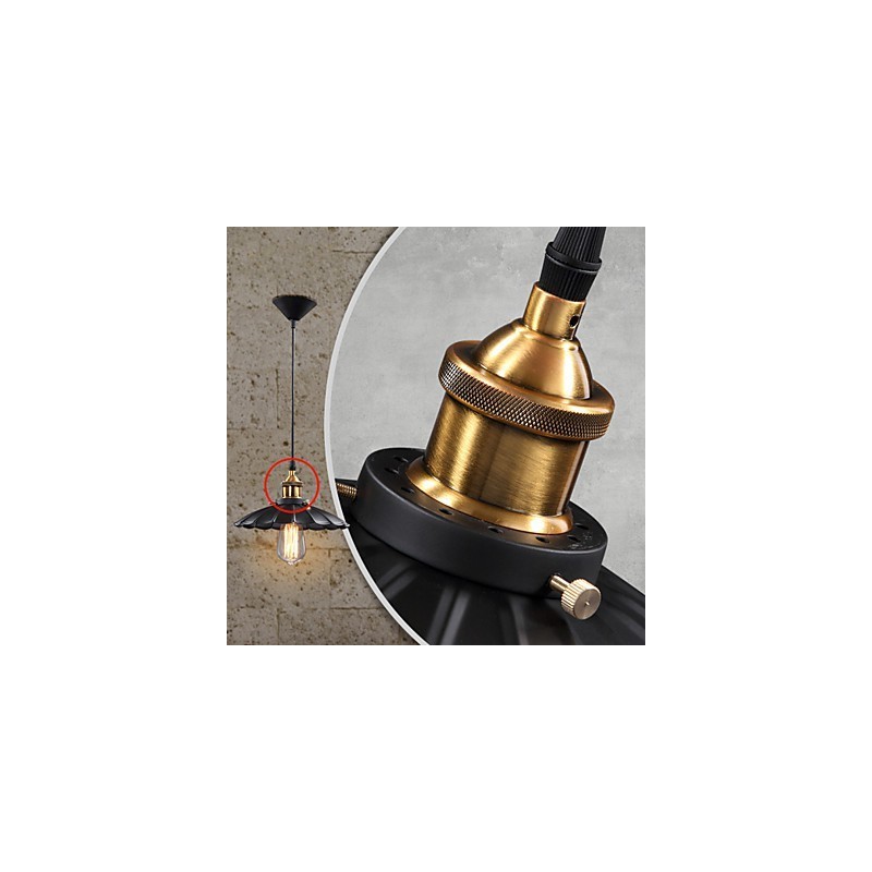 Retro Classic European Style Pendant Light Metal Art Droplight