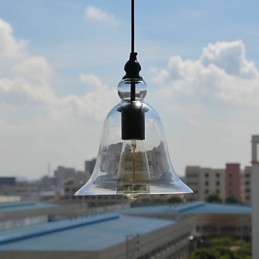 Traditional Classic Vintage Bowl Mini Style Pendant Light