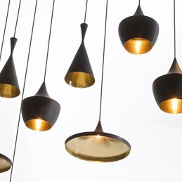 Mini Style Painting Metal Pendant Light