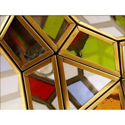 Porch Lamp LightsBalcony Lamp Exotic Small Copper Chandelier