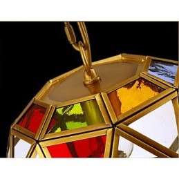 Porch Lamp LightsBalcony Lamp Exotic Small Copper Chandelier