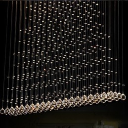 K9 Crystal Pendant Light Hanging Wire Chandelier Lighting Ceiling Lamps