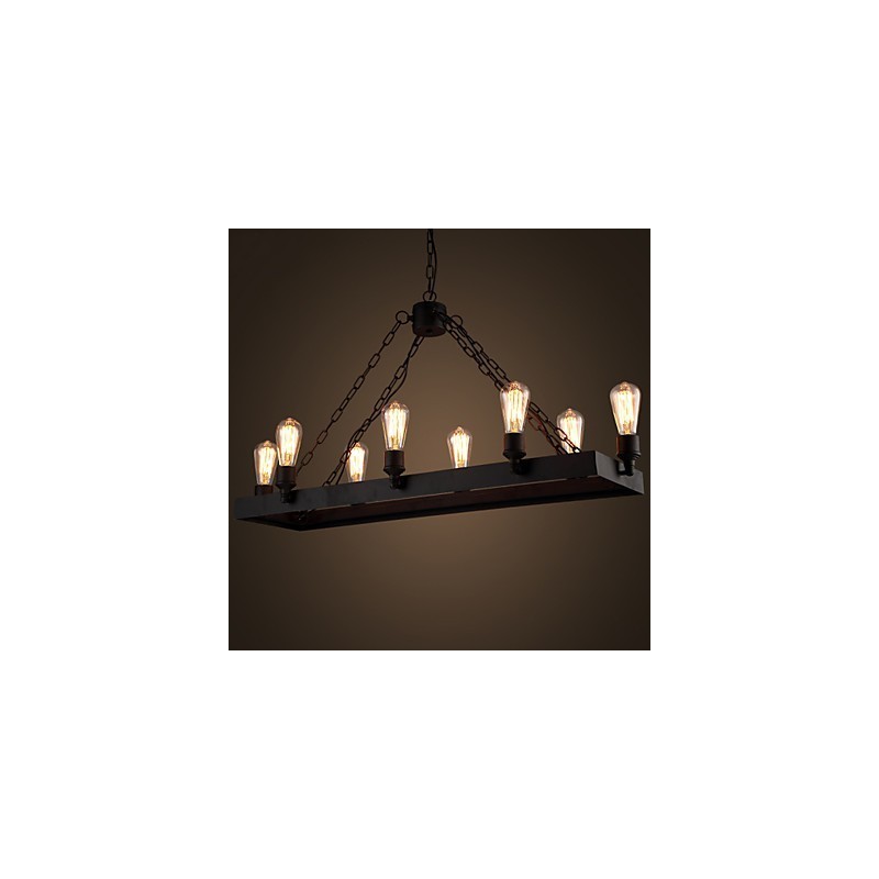 Modern Retro Loft Chandelier American Country Chandelier Creative Industrial Cafe Lamp Lights