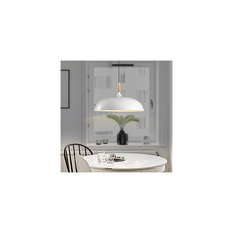 Retro Pendant Light Painting Wood+Metal Cafe pendant lamps