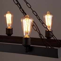 Modern Retro Loft Chandelier American Country Chandelier Creative Industrial Cafe Lamp Lights