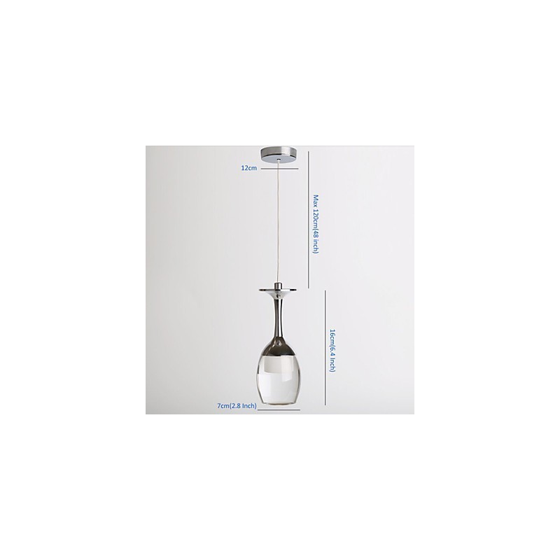 Pendant Lights 1 Light Mini Style Modern Contemporary Metal