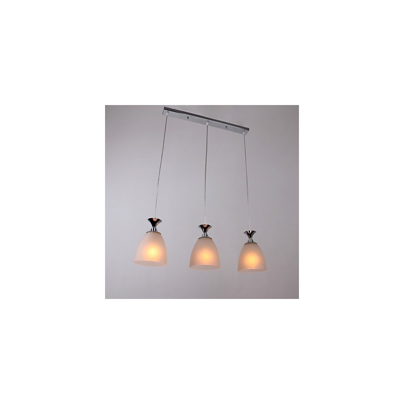 Modern Contemporary Island Mini Style Chrome Pendant Light