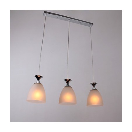 Modern Contemporary Island Mini Style Chrome Pendant Light